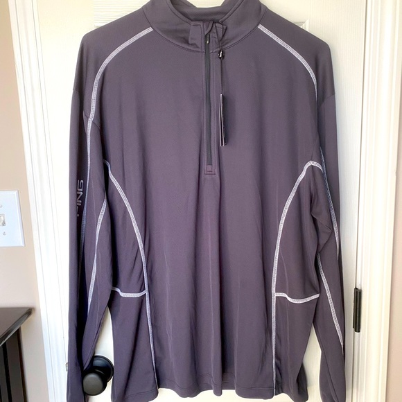 Ping Other - PING Golf 1/2 Zip Dark Gray Pullover XL